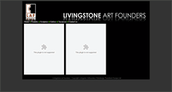 Desktop Screenshot of livingstoneartfounders.com